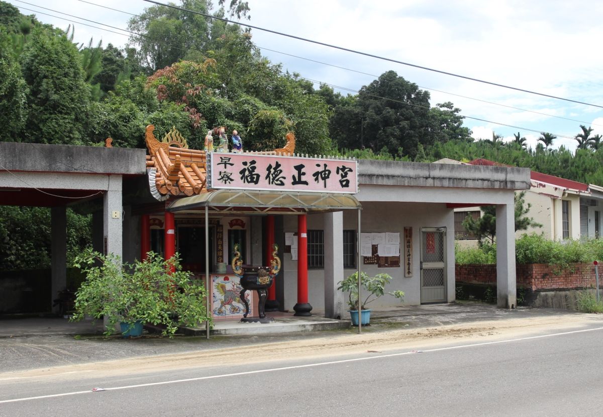 ▲古坑鄉荷苞村早寮部落福德正神宮廟將強制拆廟還地。（圖／記者簡勇鵬攝，2019.06.22）