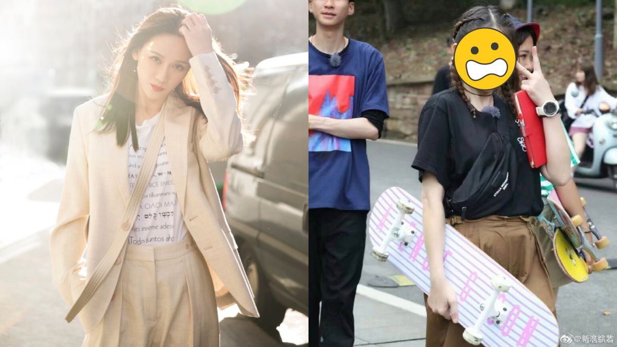 ▲陳喬恩未修圖照在微博瘋傳。（圖／微博）