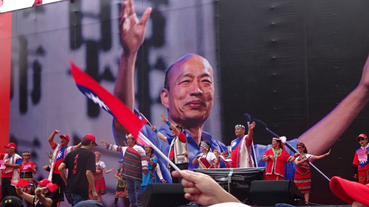 ▲為了 2020 總統大選，高雄市長韓國瑜已在全台各地造勢。（圖／柳榮俊攝，Nownews 資料照片)