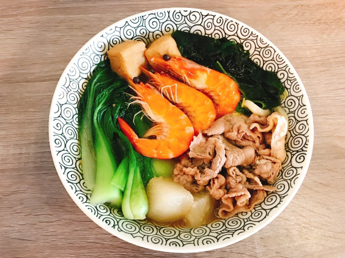 ▲八里區中山路上，有一間日式手打麵店，店內手工麵條Q彈、保水度高。（圖／記者宋原彰攝）