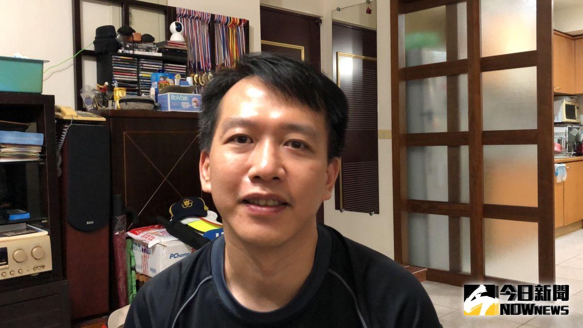 ▲林光宇說，若非親身經歷過，否則很難想像職場霸凌的可怕。（圖／記者陳聖璋攝，2019.06.22）