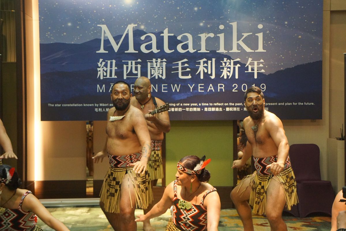 ▲為了慶祝2019毛利新年（Matariki），紐西蘭商工辦事處24日正式啟動在台慶祝活動。（圖／記者呂炯昌攝, 2019.6.24）