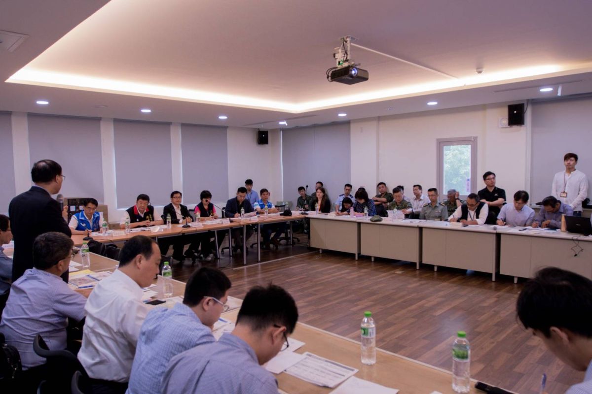 ▲立法院交通委員會前往「2020台灣燈會」預定場地后里花博園區會勘。(圖／中市府提供2019.6.24)