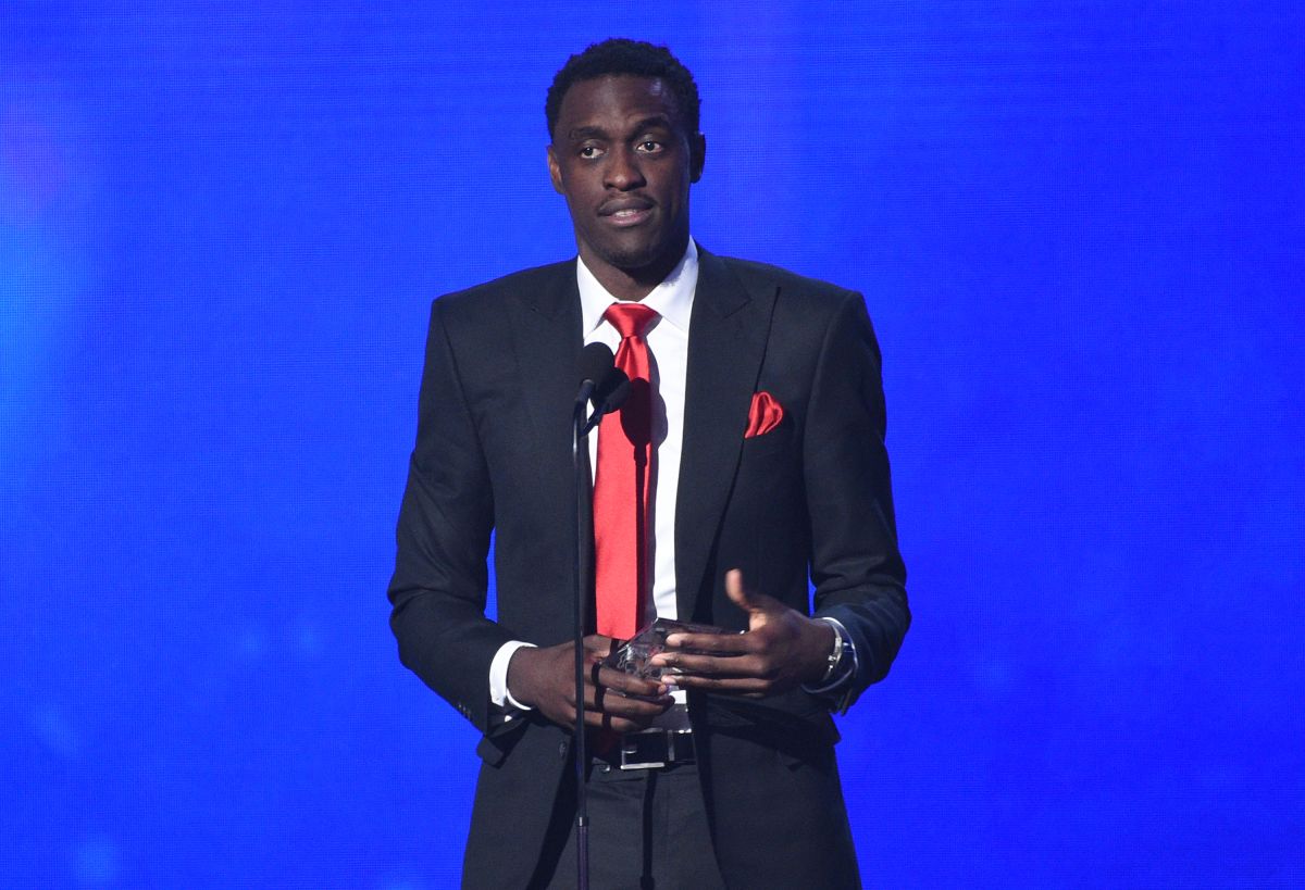 ▲暴龍Pascal Siakam獲年度進步獎。（圖／美聯社／達志影像）