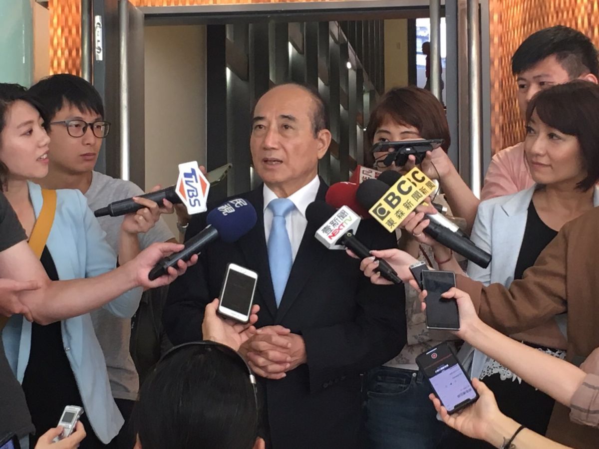 ▲針對高雄市長韓國瑜民調下滑，前立法院長王金平25日表示，民調起伏是自然現象。（圖／王金平辦公室提供, 2019.6.25）