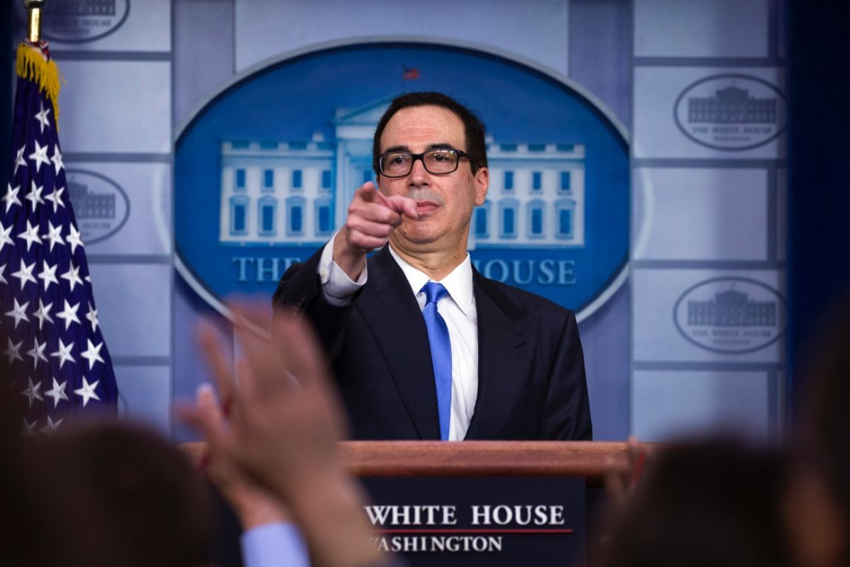 ▲美國財政部長梅努欽。資料照。（圖／美聯社／達志影像）