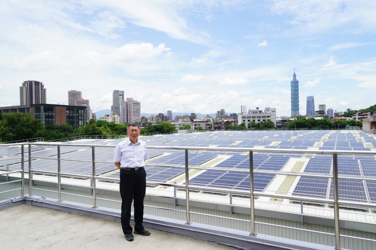 台北市長柯文哲。（圖 / 台北市政府提供）
