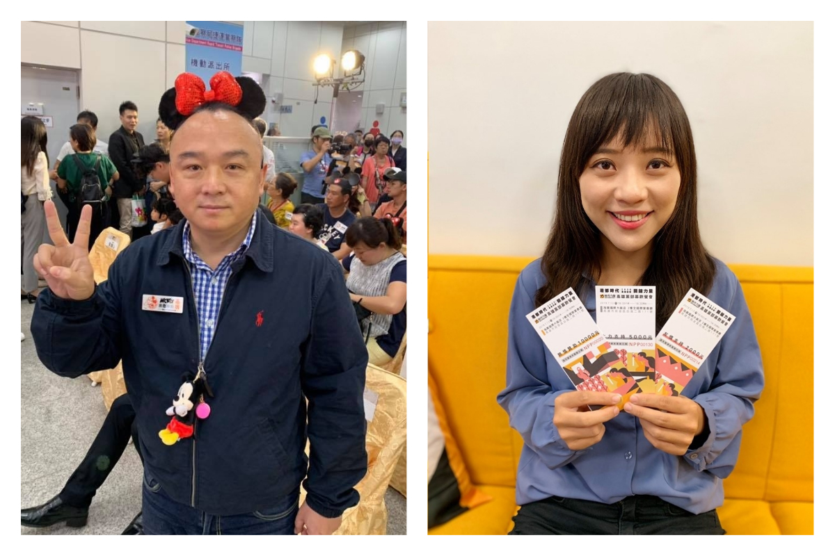 ▲黃捷爆料，未有合法依據的小三通啟航大典赫然可見高雄市觀光局長潘恆旭列席其中。（合成圖／翻攝自潘恆旭、黃捷臉書）