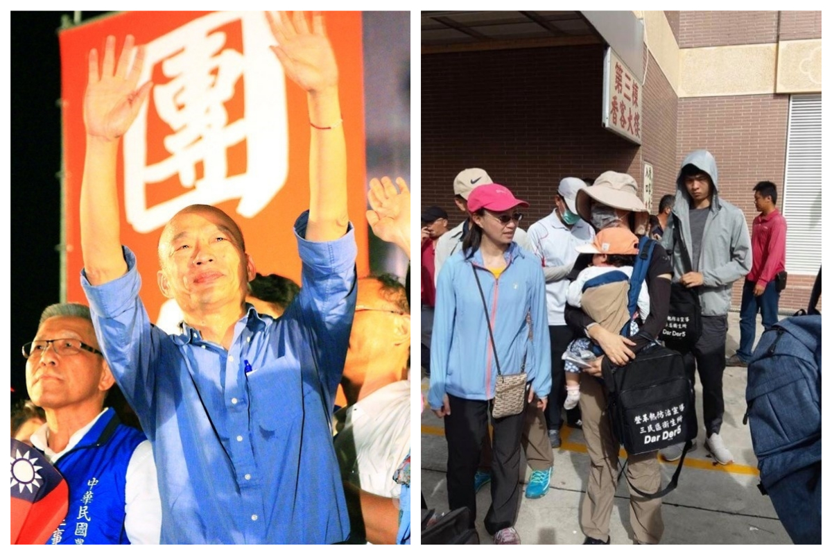 ▲高雄市登革熱疫情延燒，市議員陳慧文今（25）日在臉書 PO 文表示：「第一線防疫人員被要求週週加班，連家中 1 歲幼童找不到人照顧...我們的市長卻啪啪造到處造勢！」（合成圖／中央社資料圖片／翻攝自臉書粉專「高雄市議員陳慧文」）