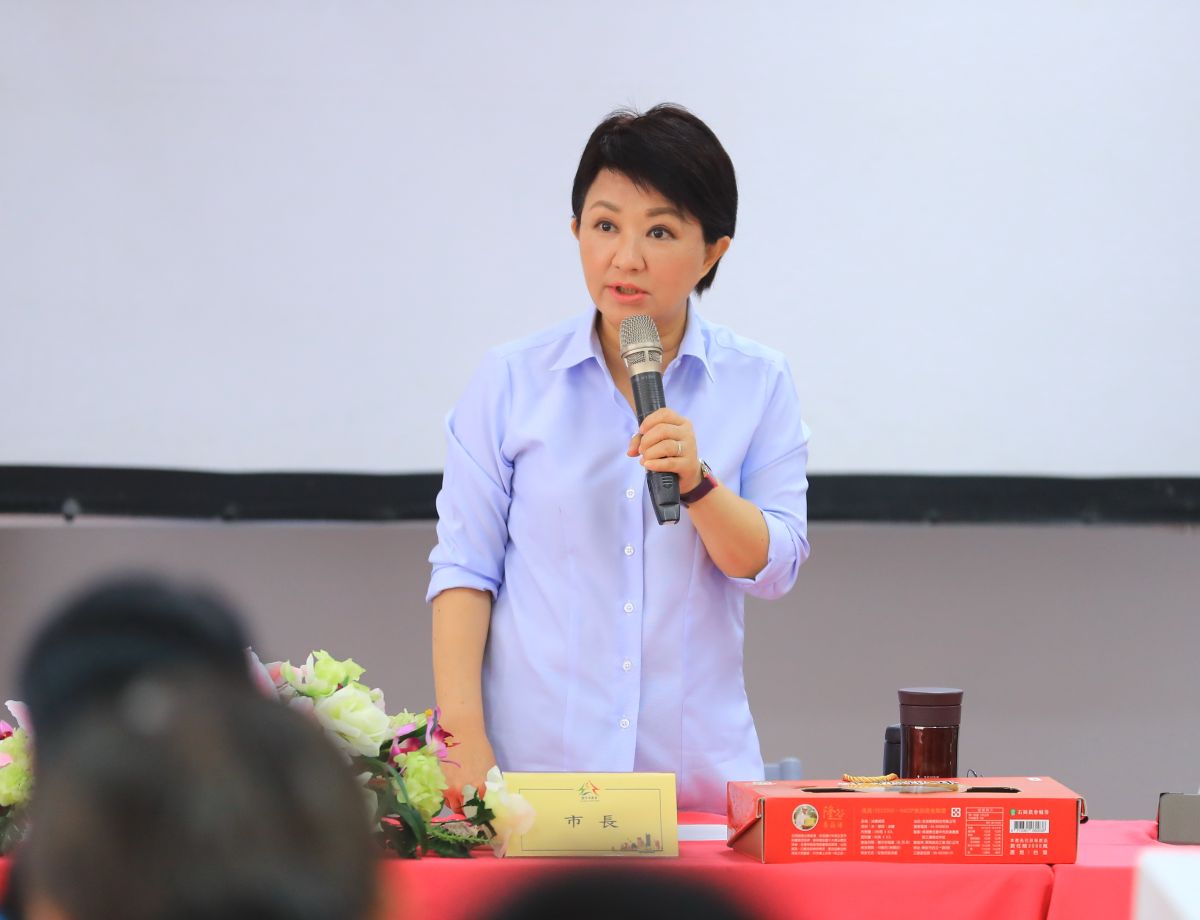 ▲市長盧秀燕表示，希望市府各機關要更認真爭取中央經費，據理力爭、千萬別客氣。(圖／柳榮俊攝2019.6.25)