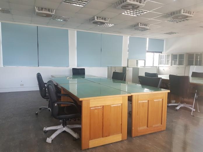 「森林宜蘭發展中心」辦公室空無一人，裡面也沒有常態性辦公室應有的樣態