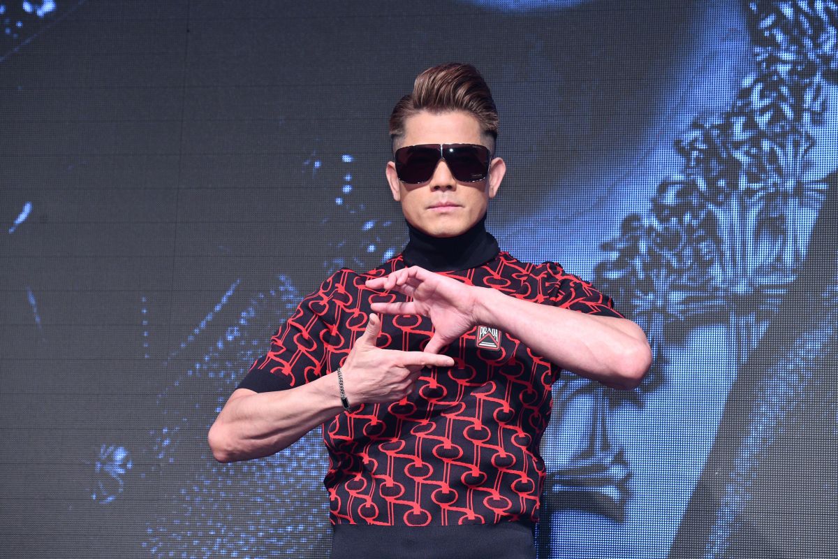 ▲郭富城來台宣傳演唱會。（圖／記者林柏年攝）
