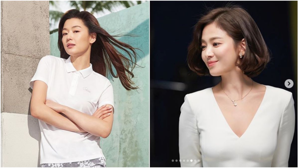 ▲台韓女星分享美白技巧，養成細緻白皙皮膚。（圖／翻攝自IG@nepaofficial、kyo1122）