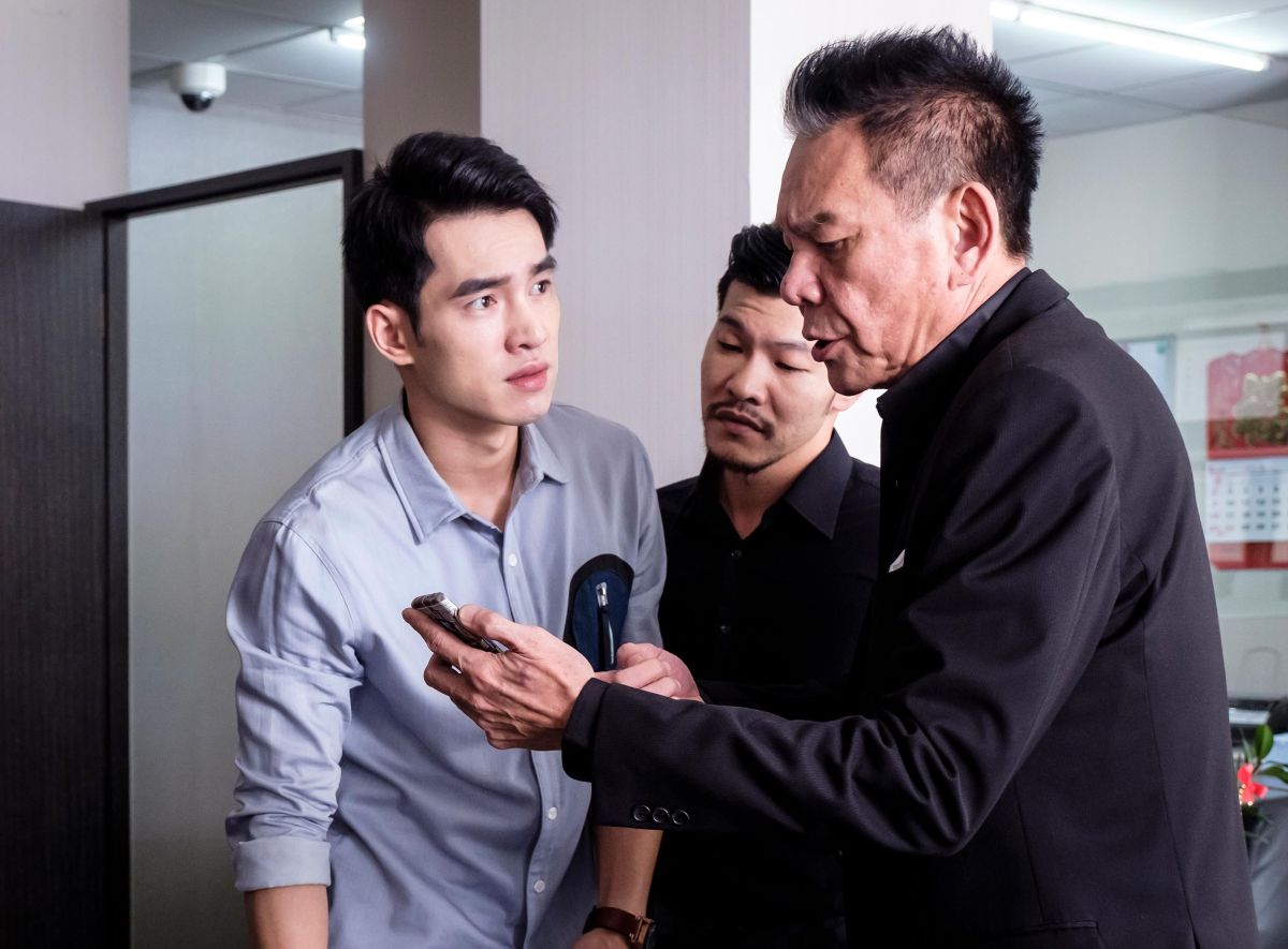 ▲龍劭華（右）、張書豪同台飆戲。（圖／歐銻銻娛樂）