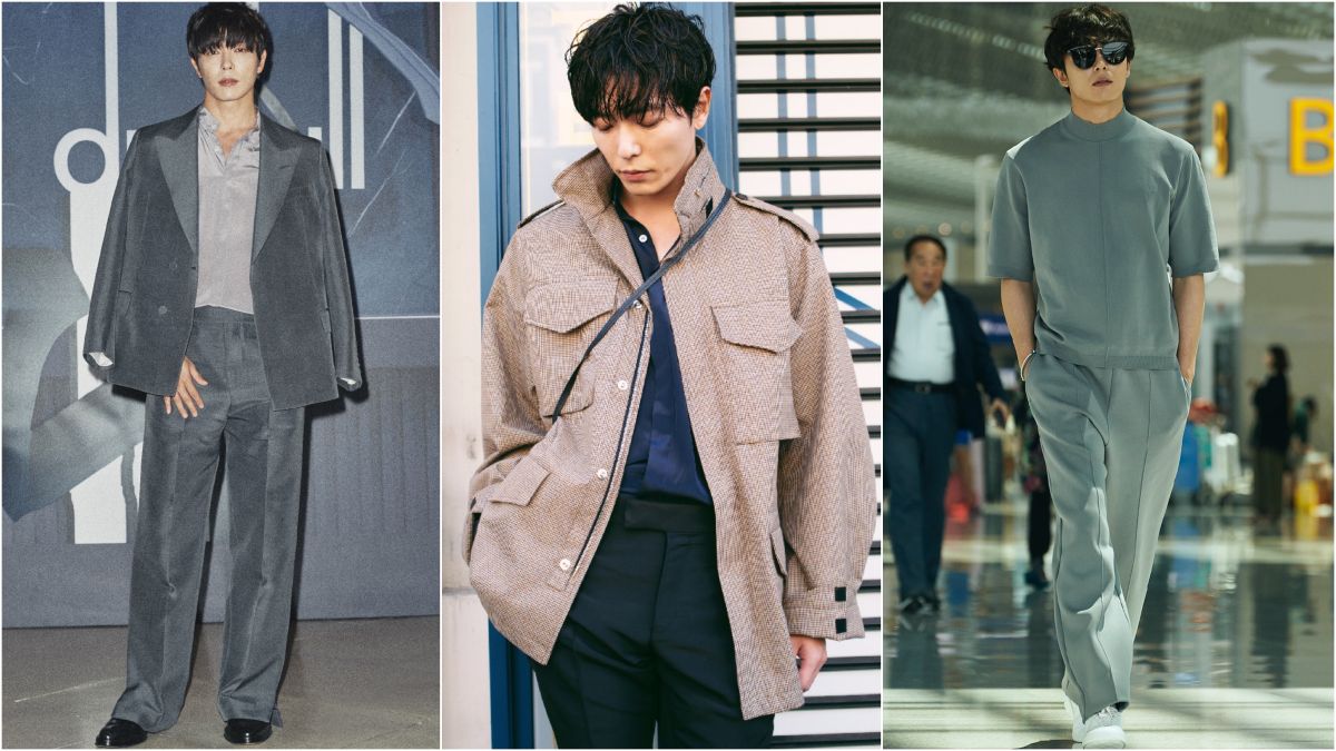 ▲因韓劇《她的私生活》爆紅的金材昱，受邀出席 dunhill 2020 春夏男裝秀。（圖／dunhill提供）
