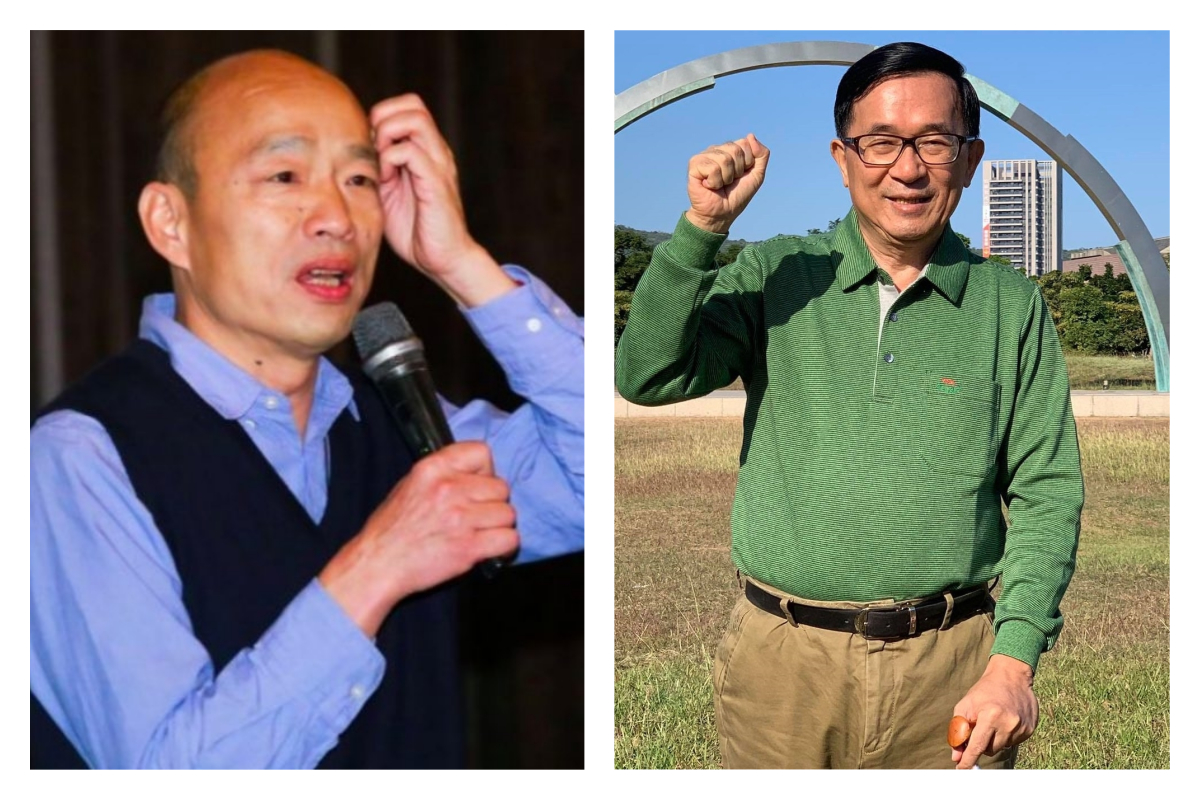 ▲最近有民眾發起罷免韓國瑜行動，前總統陳水扁不以為然，認為選輸的一方如果可以這樣罷來罷去，「冤冤相罷」何時了？（合成圖／NOWnews資料照片，翻攝自陳水扁臉書）