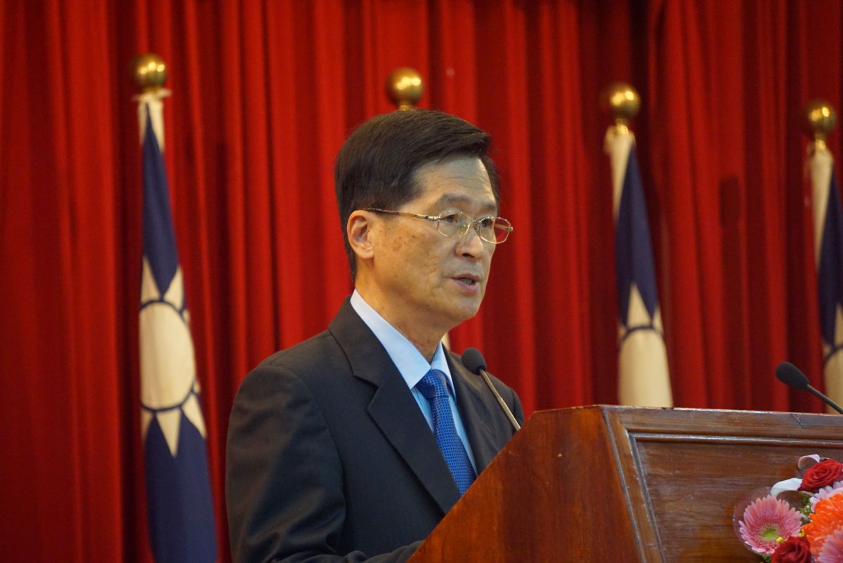 ▲國防部長嚴德發。（圖／記者呂炯昌攝, 2019.6.27）