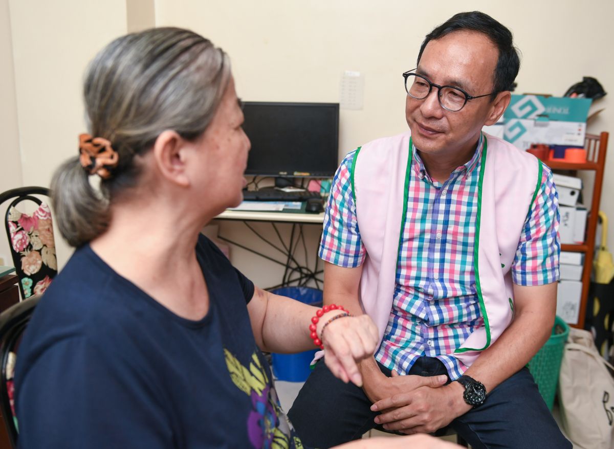 國民黨總統初選參選人朱立倫。（圖 / 朱立倫辦公室提供）