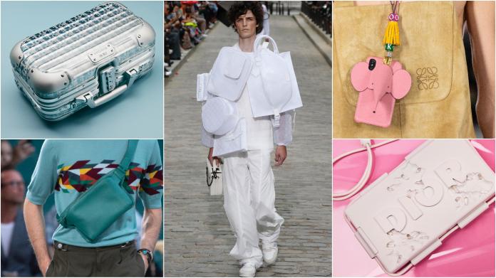 ▲2020 春夏巴黎男裝週最受矚目的包款，連女人都想搶！（圖／DIOR、HERMÈS、LOUIS VUITTON、LOEWE）