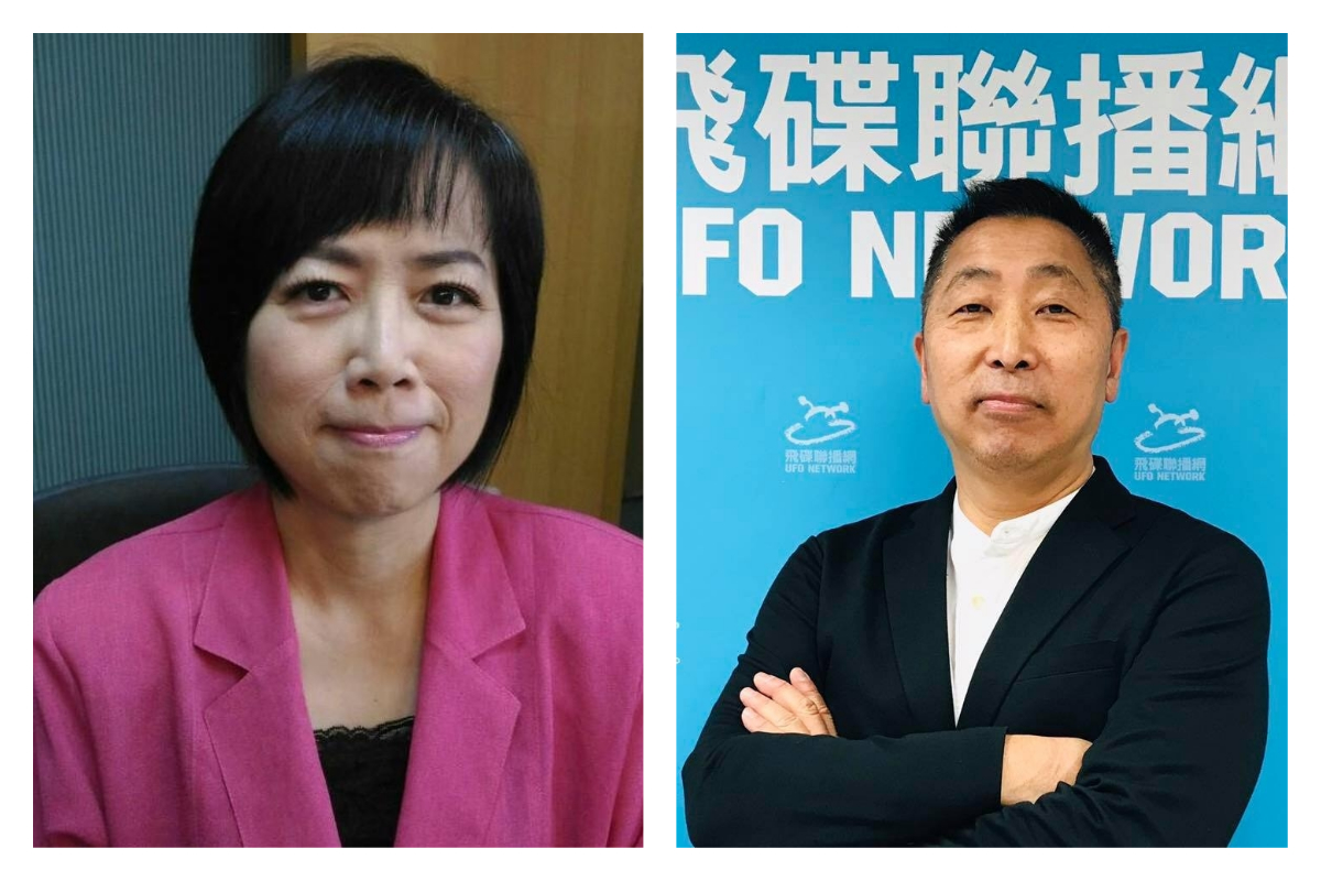 ▲資深媒體人唐湘龍在廣播節目《飛碟早餐》中，爆料黃智賢「被拉黑」實情。（合成圖／翻攝自臉書）