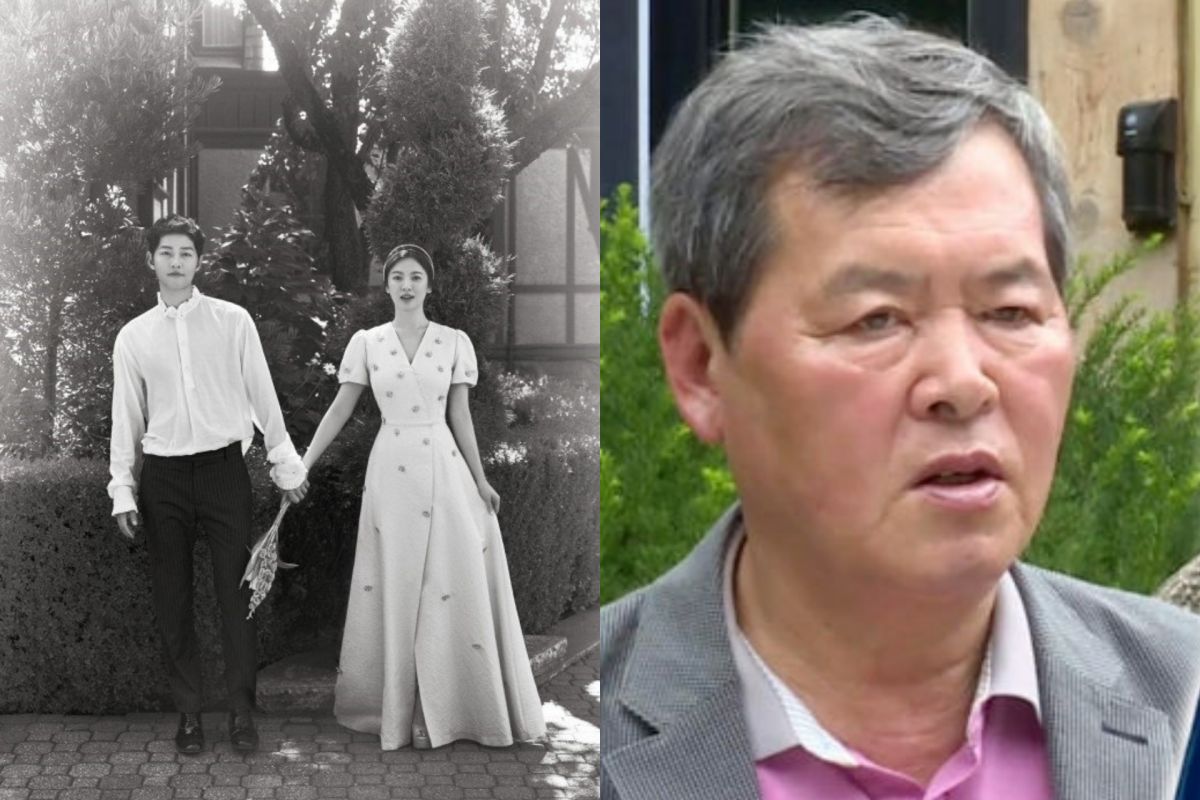 ▲宋仲基爸（右）透露是他與兒子不好，才導致2人離婚。（圖／디즈컬 - Dizcul、韓網）