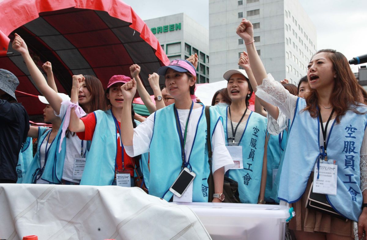▲美國大學教授翁達瑞認為此次罷工不合法有三大原因。（圖／記者李春台攝,NOWnews資料照片）