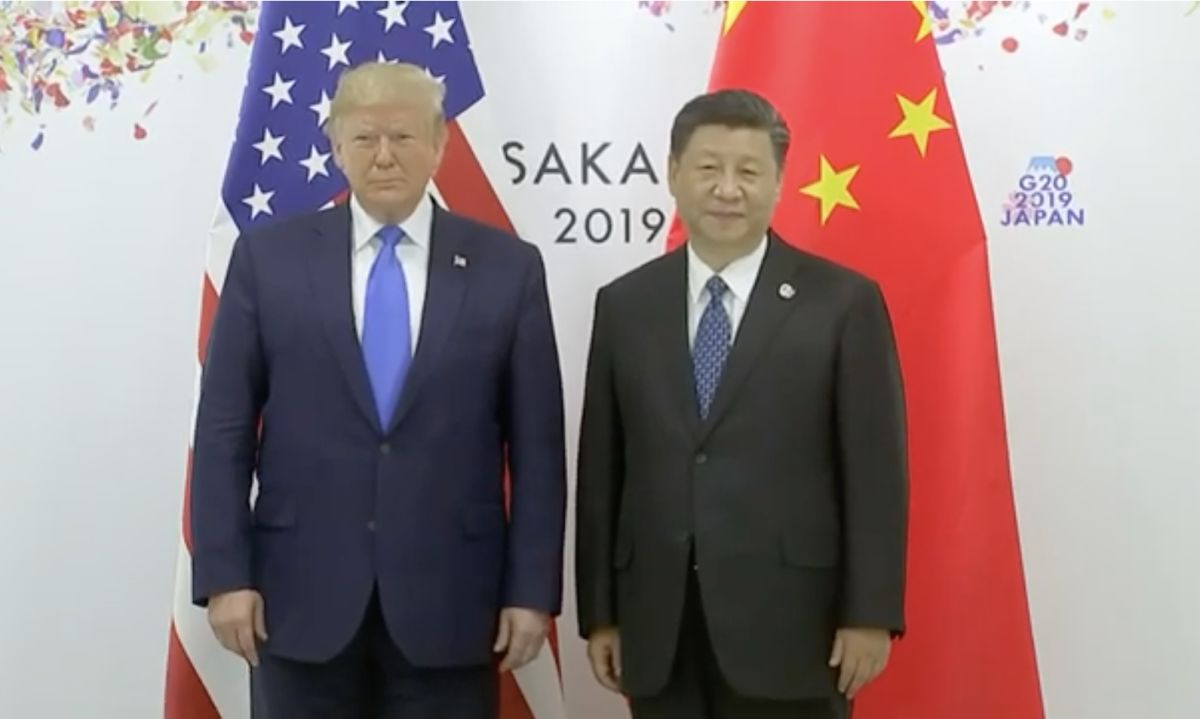 ▲眾所矚目的「川習會」登場，料將針對華為等中美貿易爭端進行討論。（圖／翻攝Fox News）