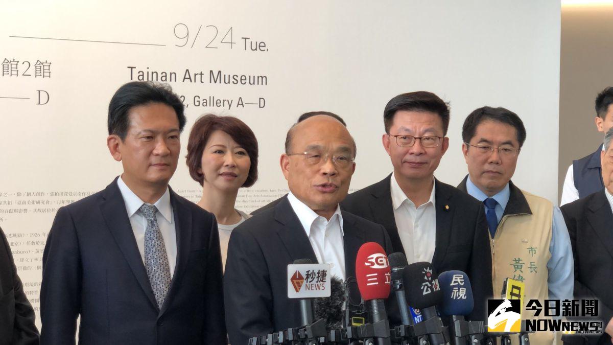 ▲行政院長蘇貞昌批高雄市長韓國瑜，對登革熱防治不專心，又鬧出小三通笑話，「該做的都沒做，不該做的亂做」。（圖／記者陳聖璋攝，2019.06.29）