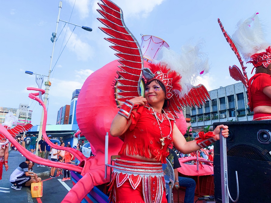▲基隆一年一度的海洋老鷹嘉年華今（29）天登場，47支創意隊伍在基隆市區遊行，有如一場嘉年華盛會。（圖／記者宋原彰攝，2019.06.29）