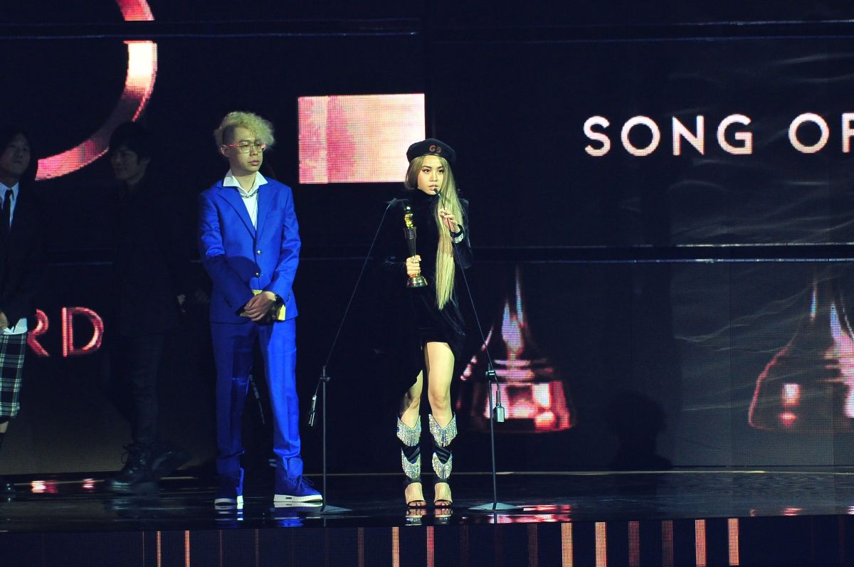 ▲蔡依林〈玫瑰少年〉得年度歌曲。（圖／台視提供）