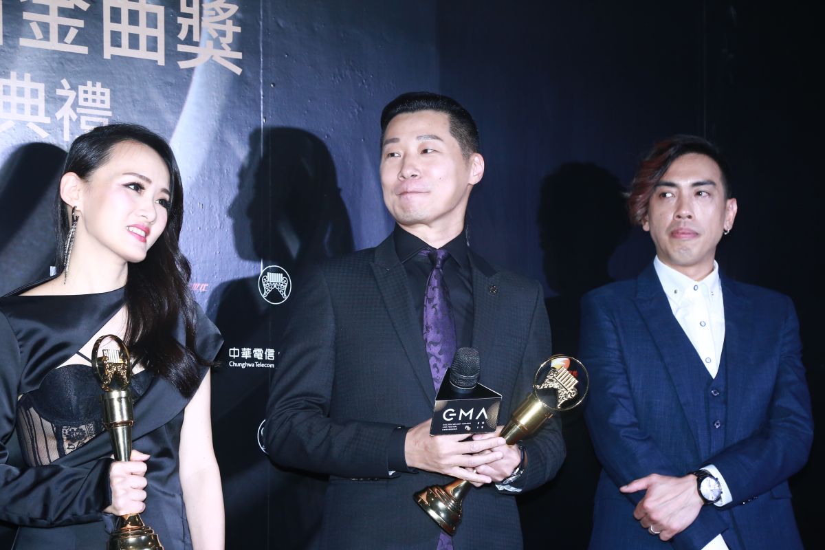 ▲最佳樂團由閃靈拿下。（圖／影像中心攝 , 2019.06.29）