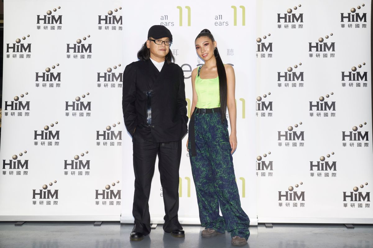 ▲流氓阿德與Karencici一起參與金曲慶功宴。（圖／華研國際提供）