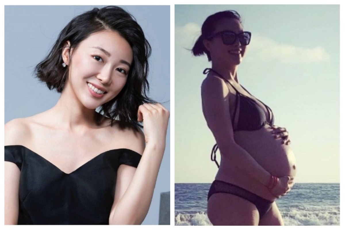 ▲有「小桂綸鎂」之稱的香港女星馬賽，過去深受淫片風波影響，如今走出陰霾，赴美高調產女。（圖／翻攝自微博）