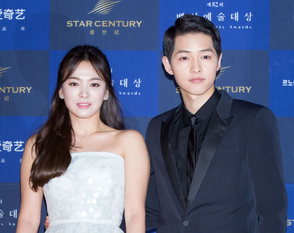 ▲宋慧喬（左）、宋仲基同台畫面已成追憶。（圖／達志）