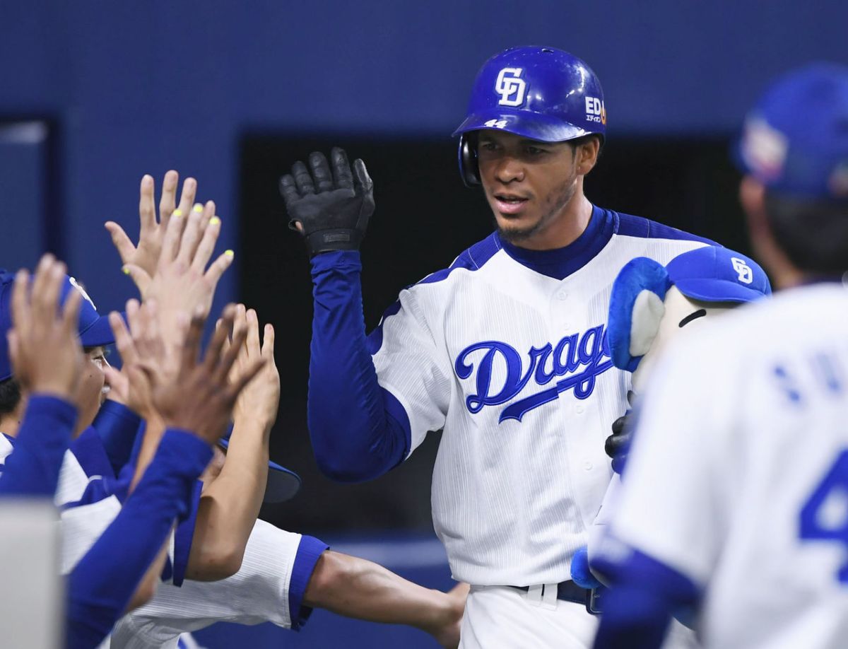 中日隊洋砲Steven Moya。（圖／取自網路）