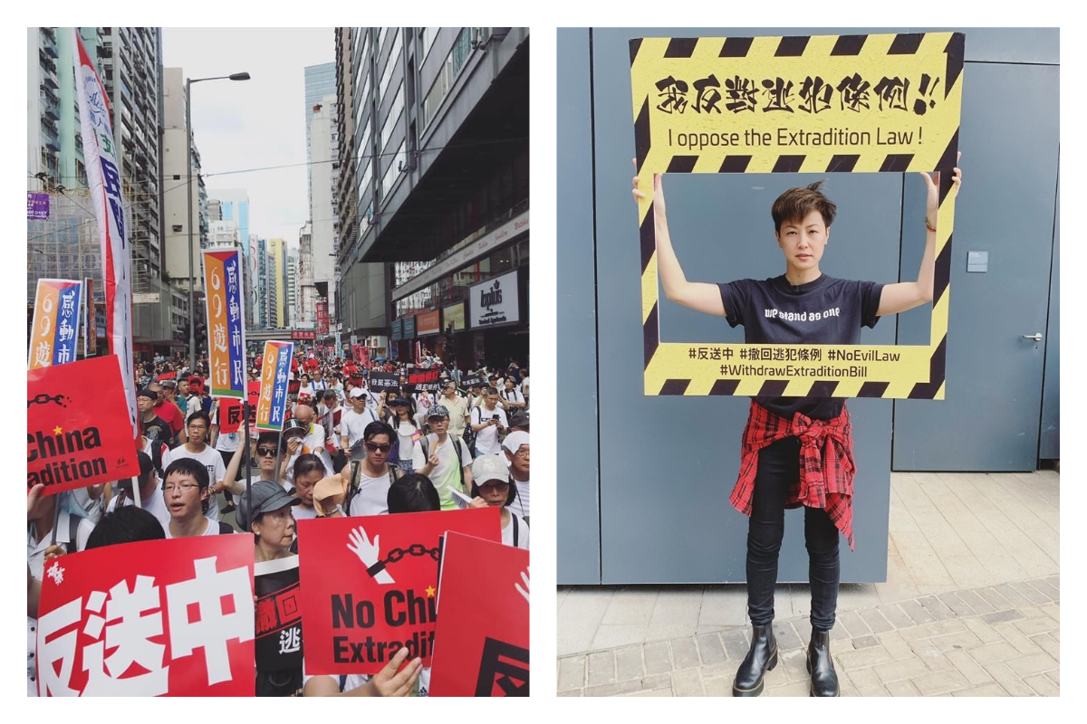 ▲「投一個你們相信，可以守護住台灣民主的一個總統。我們有個說法，就是今天香港，明日台灣，真的不要讓這件事情發生」。（圖／翻攝自何韻詩臉書）