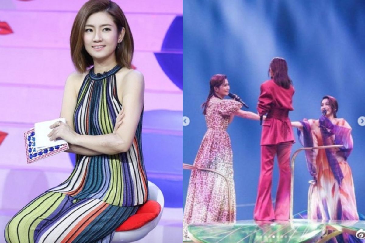 ▲Selina在金曲獎上聲音狀況不好，粉絲們很擔心。（圖／摘自微博）