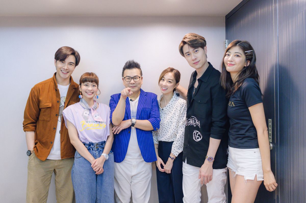 ▲沈玉琳的網路節目探班《男神時代》。（圖／東森提供）