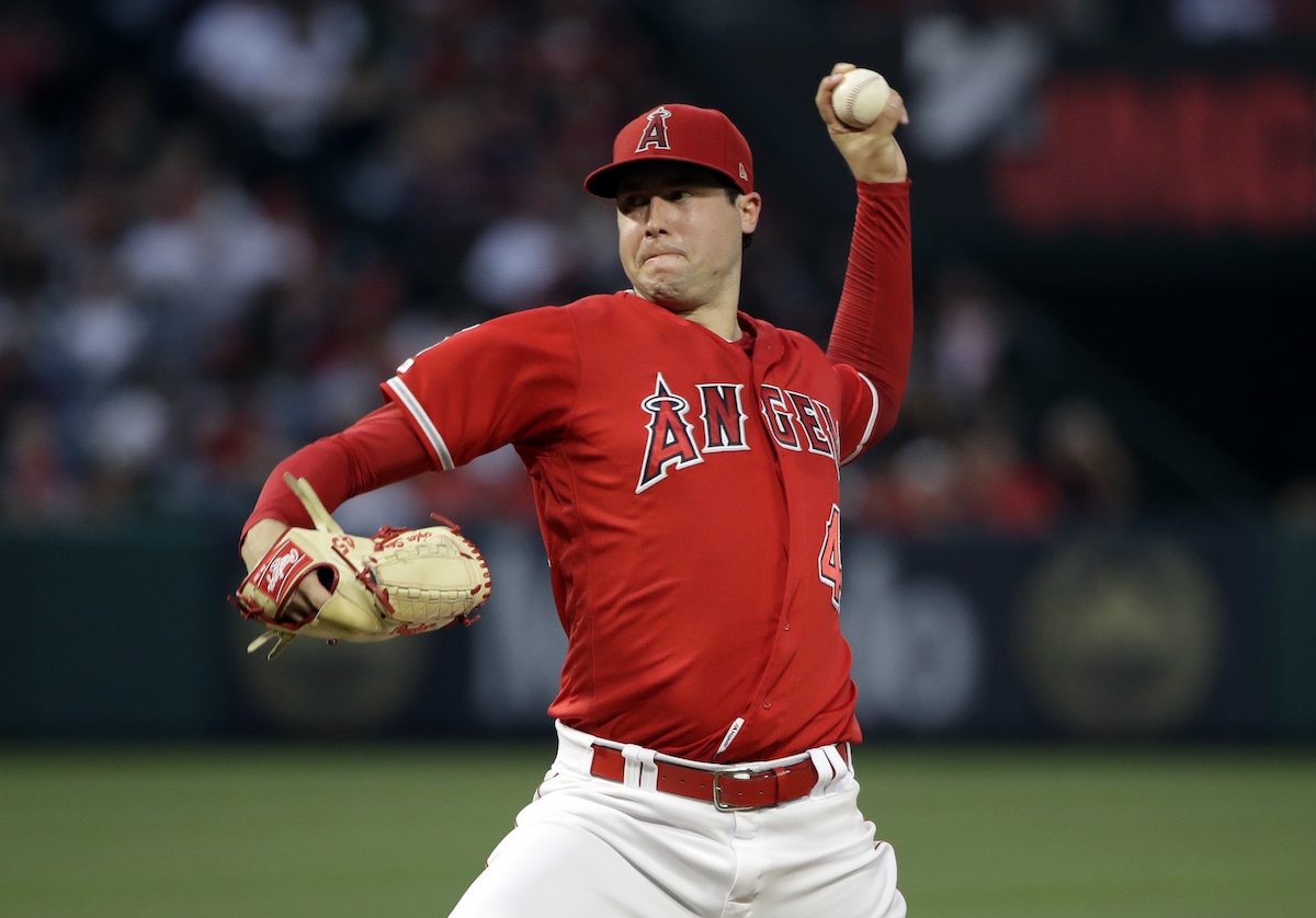 ▲天使隊投手Tyler Skaggs在去年球季中驟逝。（圖／美聯社／達志影像）