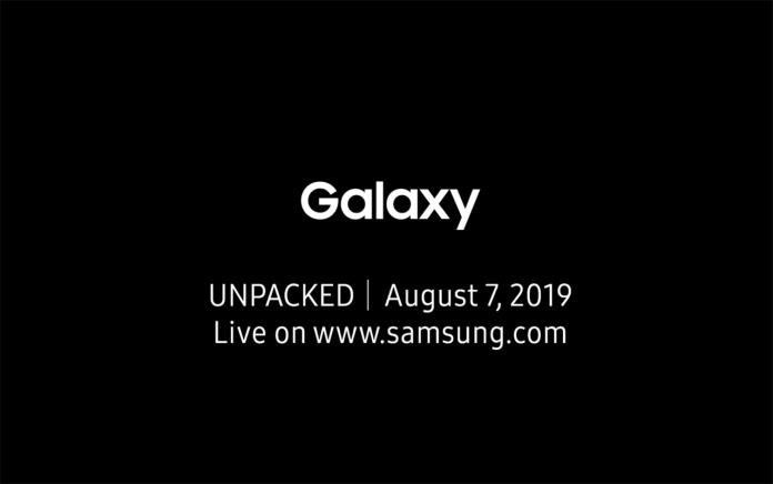 ▲三星將在美國紐約時間 8月7日 下午 16:00（台灣時間則是8月8日凌晨 4:00），舉辦「Samsung Galaxy UNPACKED 2019: The Next Galaxy」發表會。（圖／翻攝三星影片）