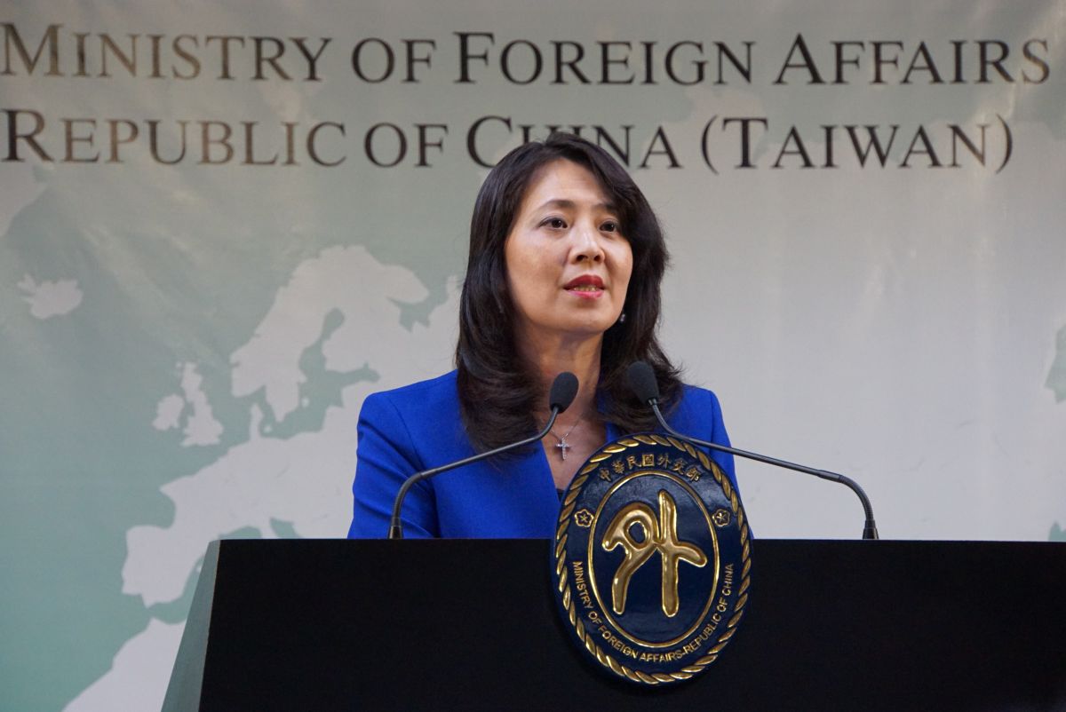 ▲外交部副發言人歐江安。（圖／記者呂炯昌攝, 2019.7.2）