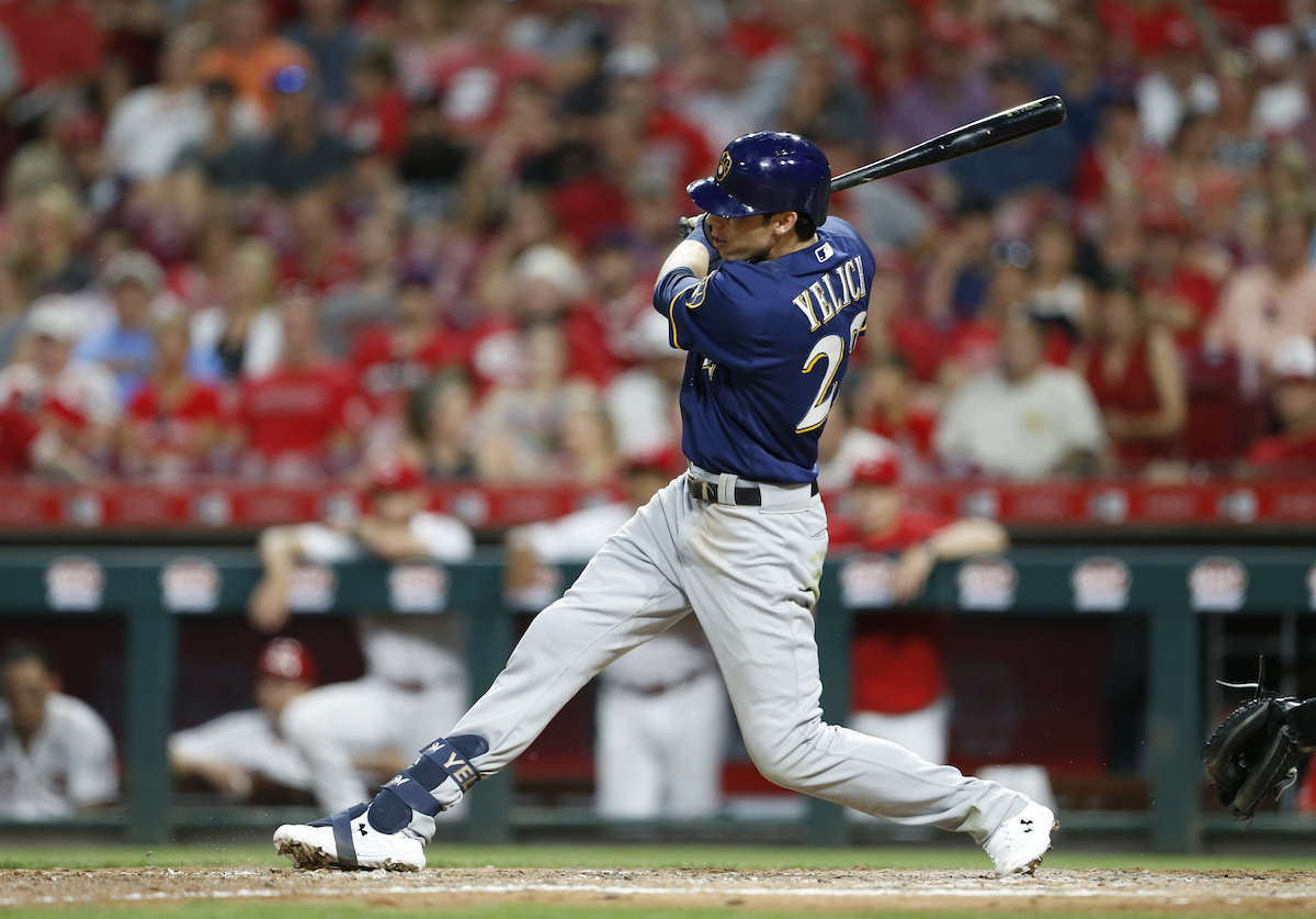 釀酒人重砲Christian Yelich（圖／美聯社／達志影像）