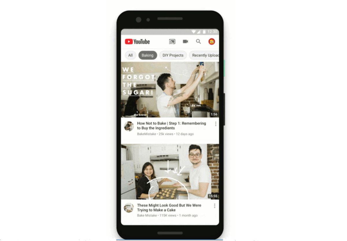 ▲為了讓使用者能進一步掌控在YouTube「首頁」和「即將播放」專區顯示的影片，YouTube表示決定推出更多功能，讓觀眾能擁有主控權。（圖／台灣Google提供）