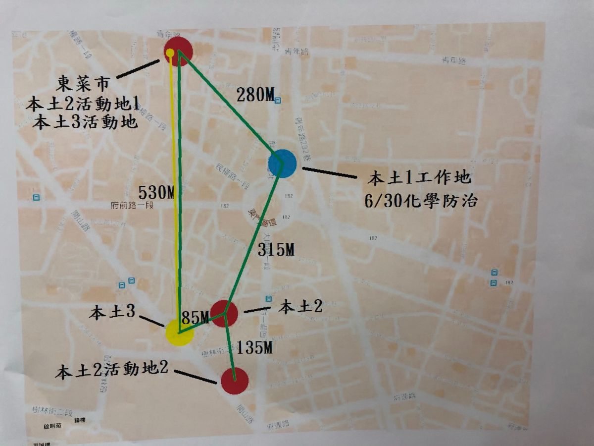 ▲台南本土型登革熱第4例病例，與第2、3病例都去過東菜市場。（圖／記者陳聖璋攝，2019.07.03）