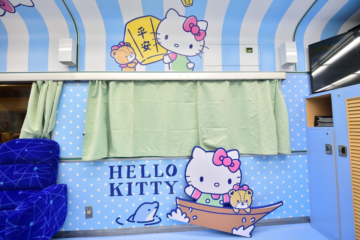 ▲由 Hello Kitty 化身為全台走透透的小旅人，與她最好的小熊朋友 Tiny Chum 一起玩遍台灣每個角落。（圖／易遊網）