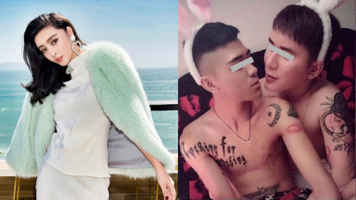 ▲「山寨范冰冰」（左圖）公布老公偷情照，2年婚玩完。（圖／微博）