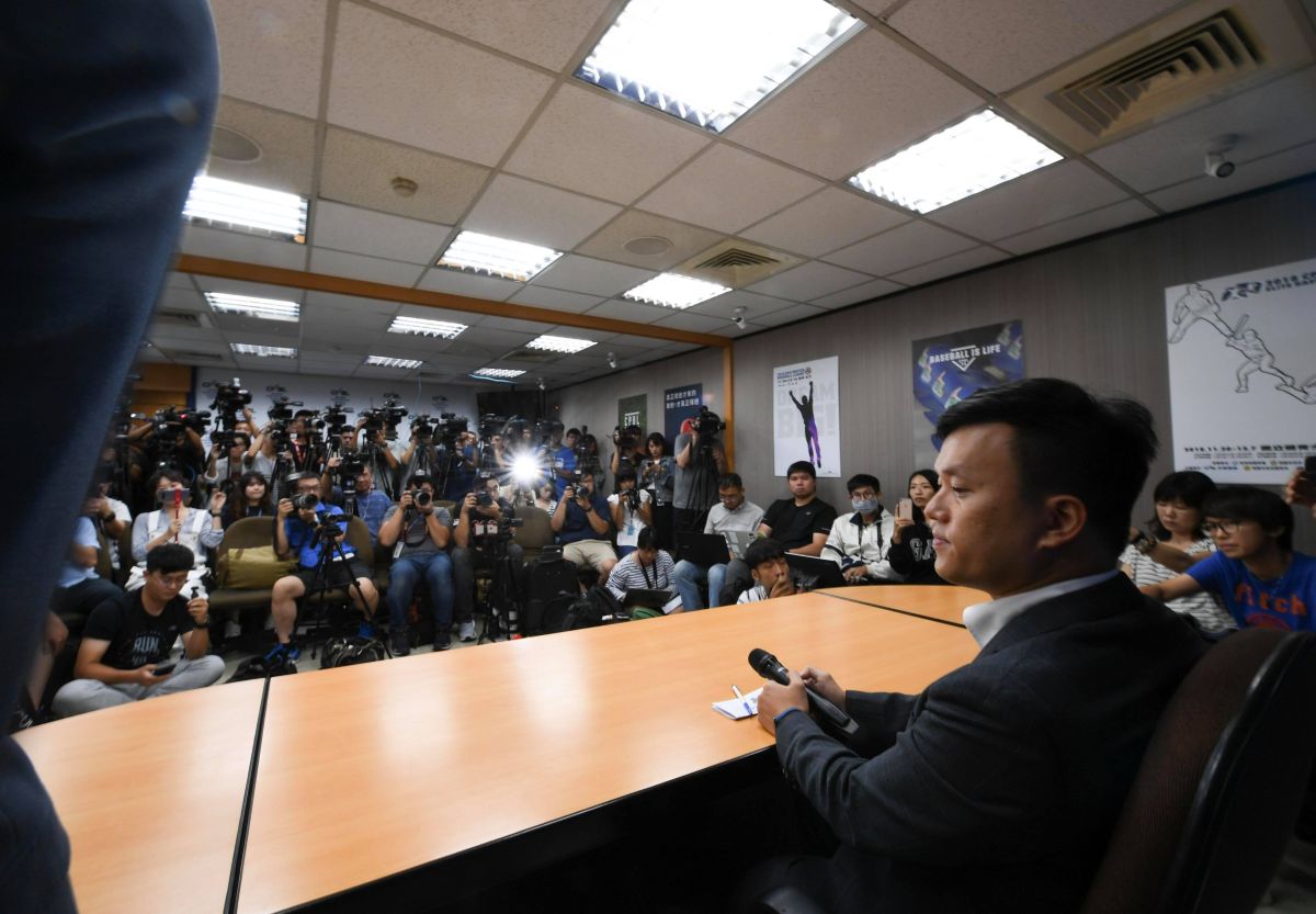 桃猿領隊劉玠廷。（圖／蓋艾傳媒提供）