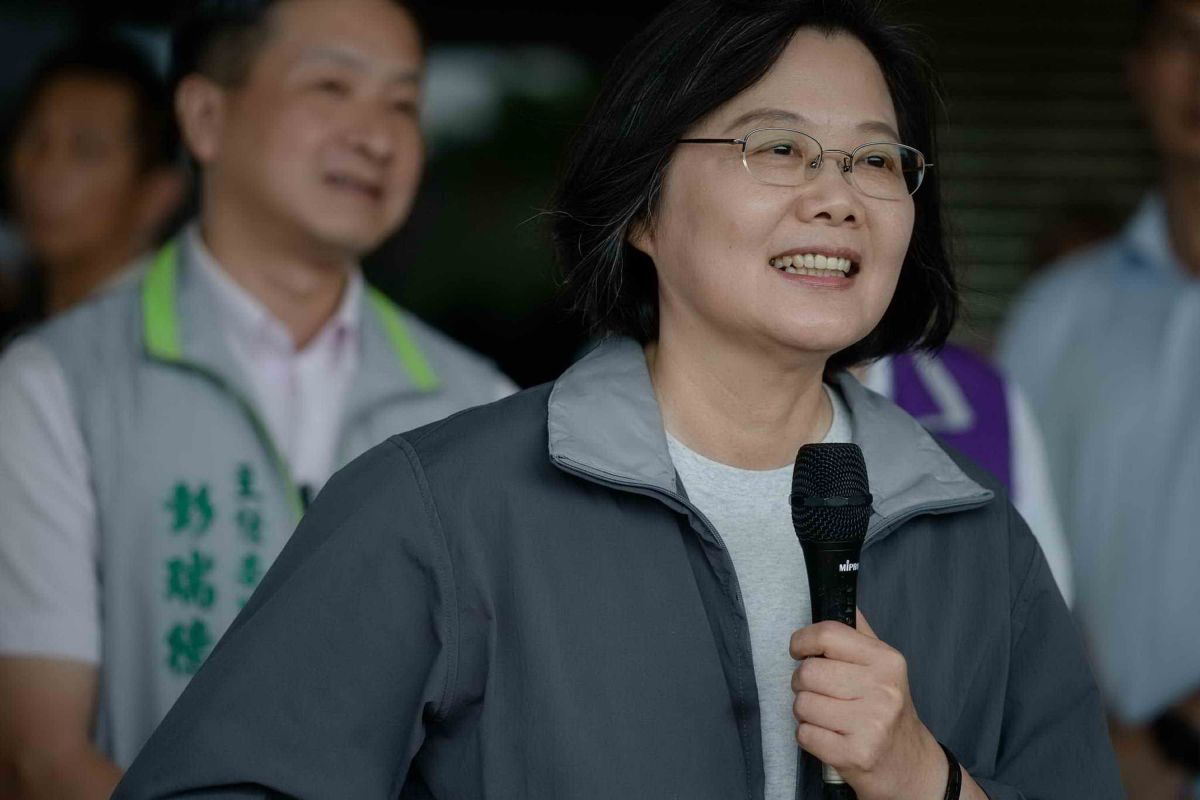 ▲蔡英文提到，口蹄疫的發生，確實是國家整體的一個挑戰，考驗的是國家意志及業者的決心，也是考驗大家在處理這個問題上面的用心。（圖／總統府提供）