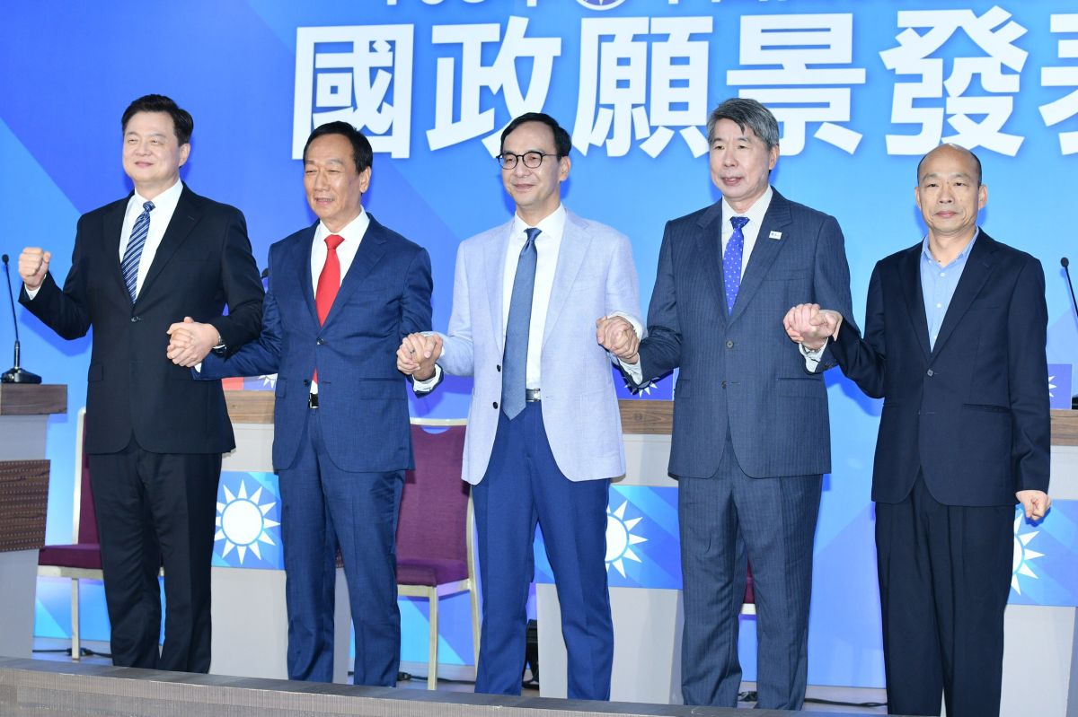 國民黨總統初選國政願景說明會最後一場在3日於台北登場。（圖 / 記者林柏年攝，2019.07.03）