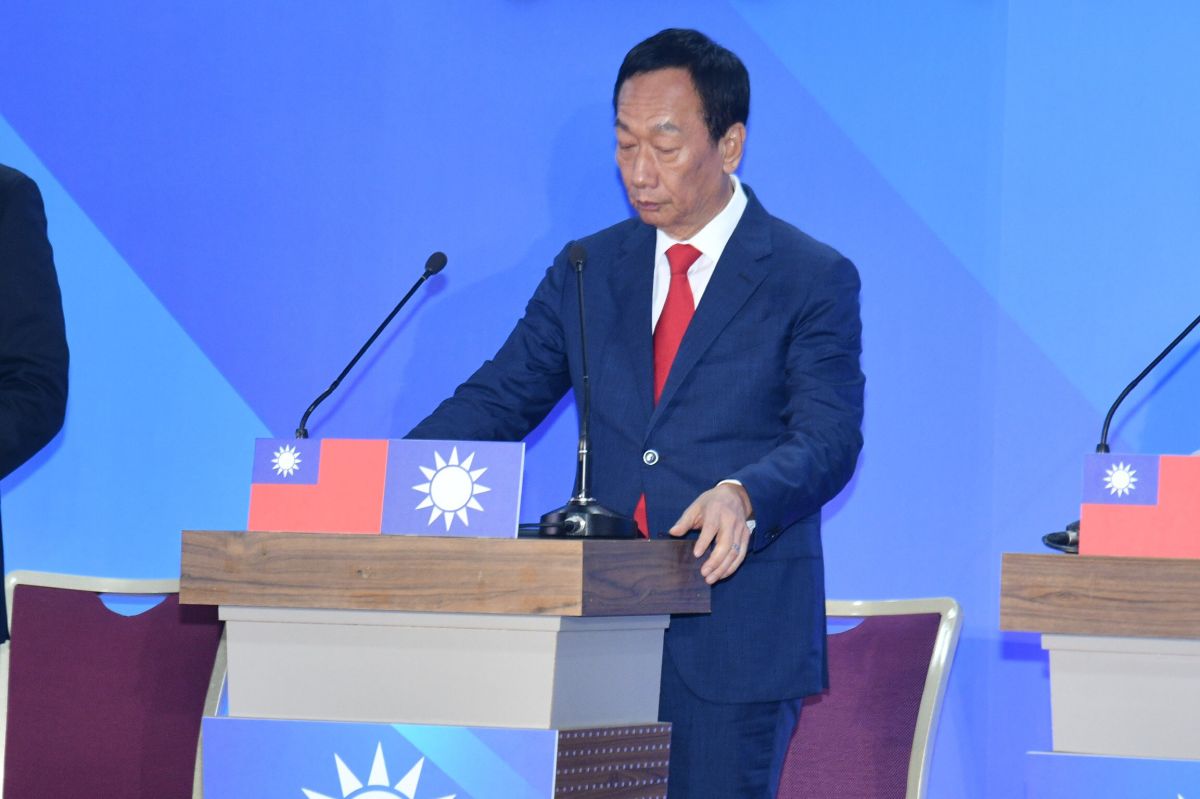 前鴻海集團董事長郭台銘。（圖 / 資料照/記者林柏年攝，2019.07.03）
